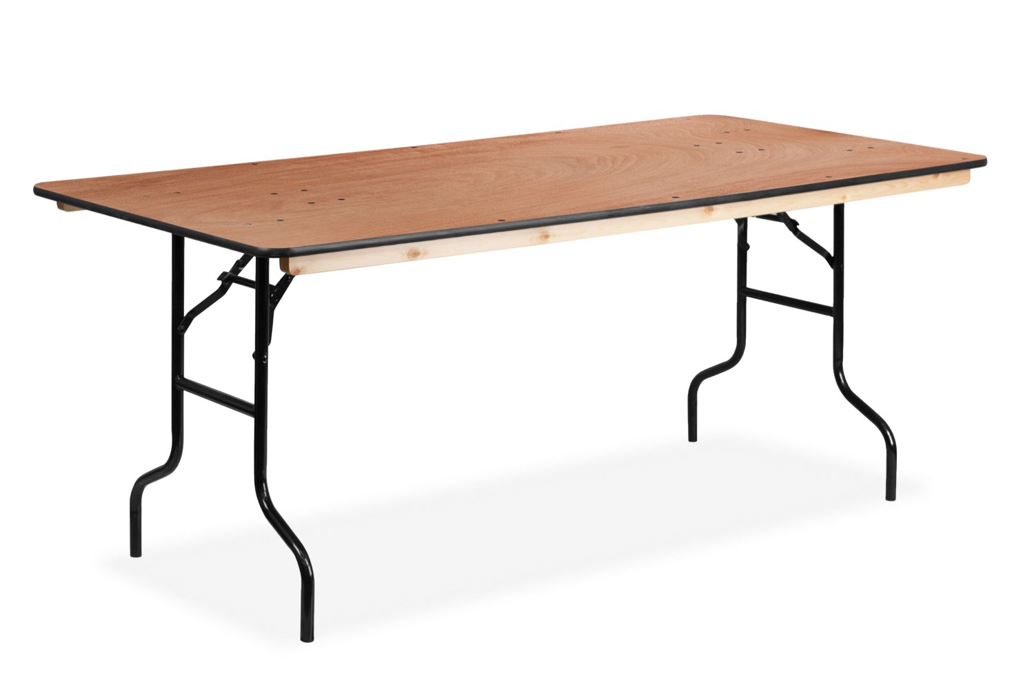 Rechthoekige klaptafel | 220x76cm | Houten blad