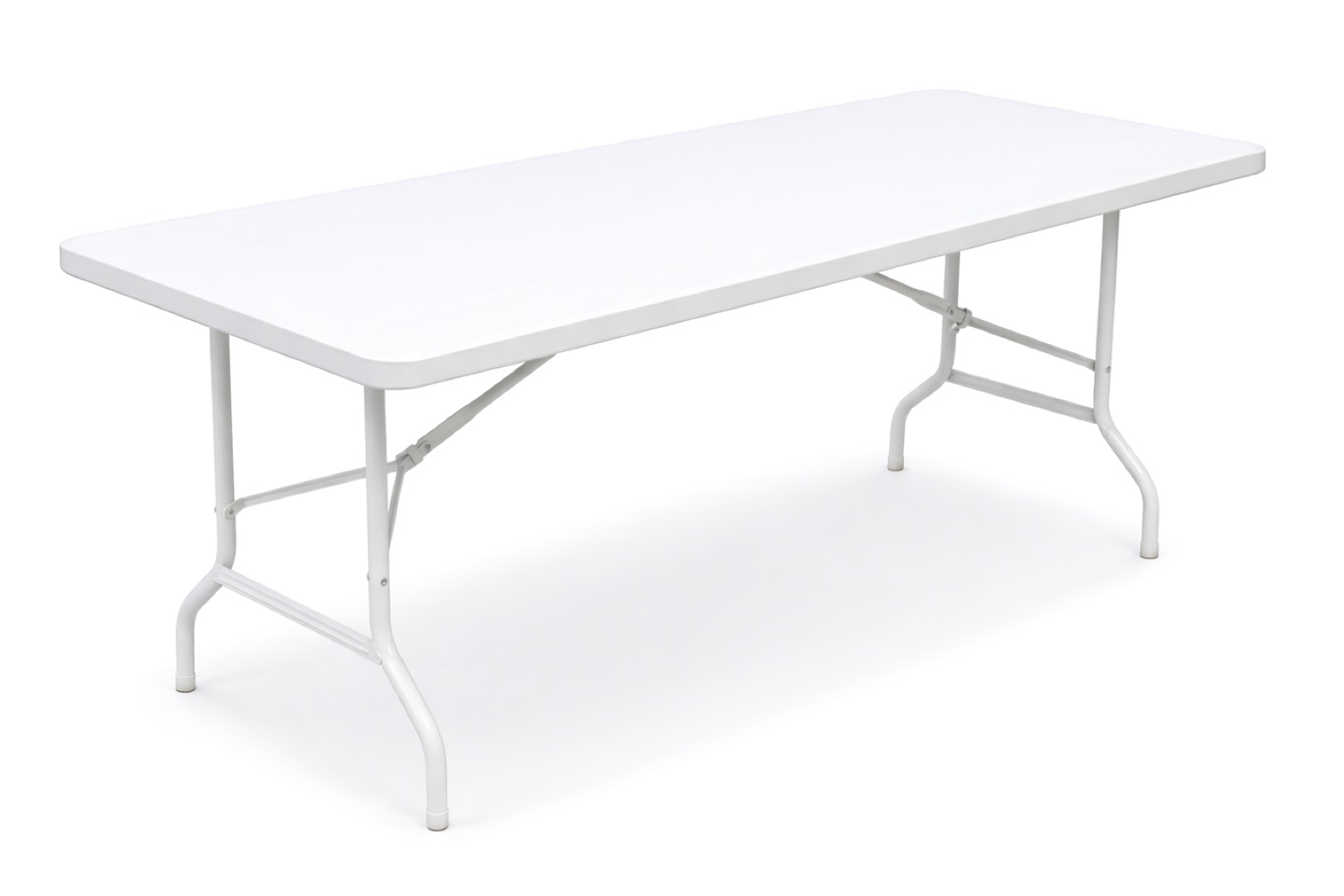 witte klaptafel uit 1 geheel van kunststof