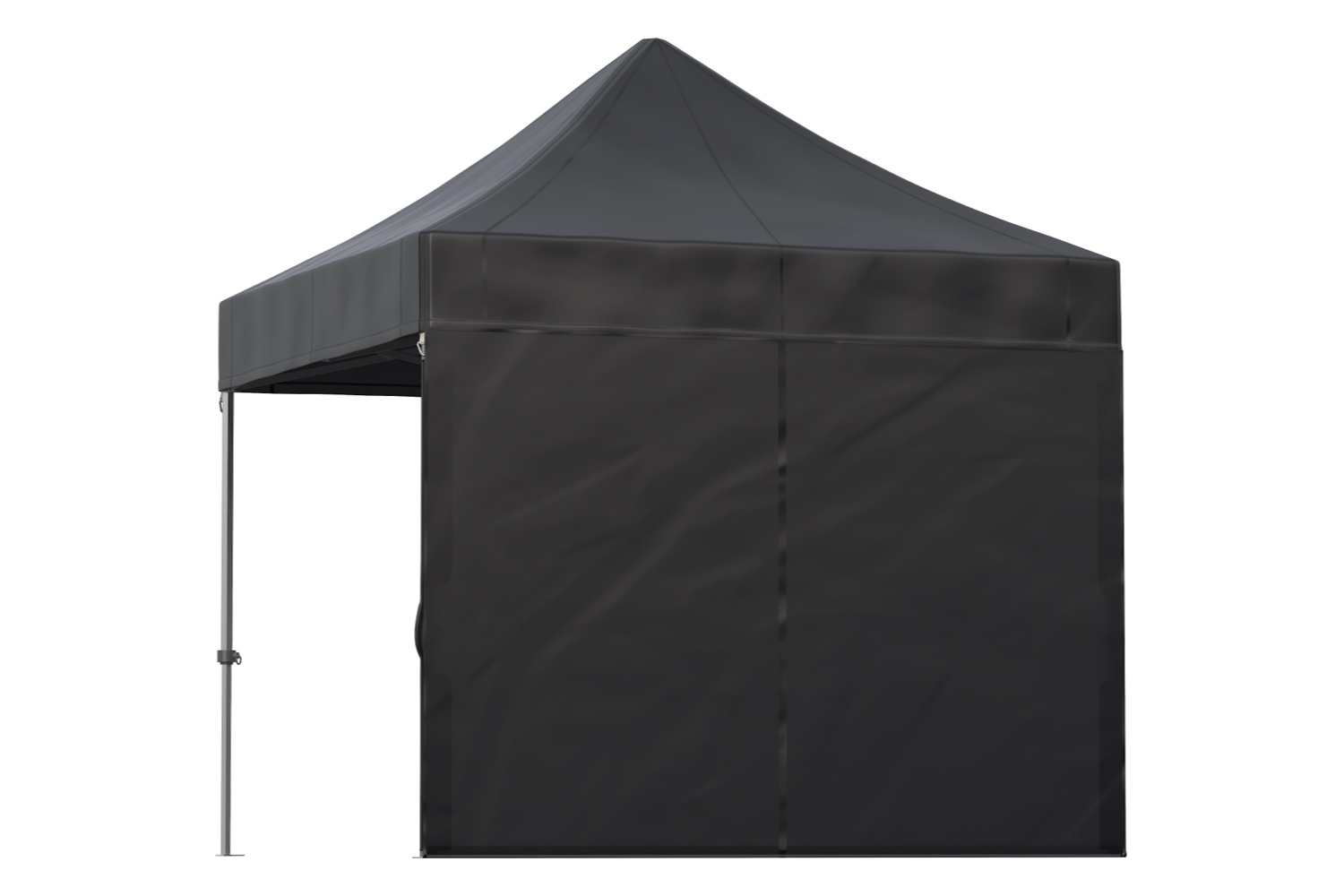 Zijwand 3m dicht – Easy up | Heavy duty PVC