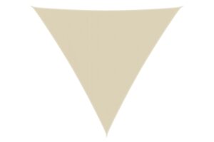 schaduwdoek driehoekig 4m bij 4m