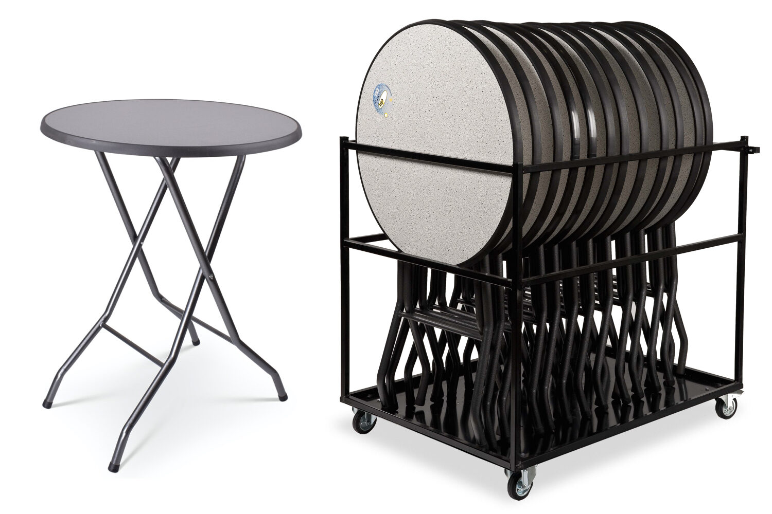 Supercombi | 12x Statafel Ibiza + trolley