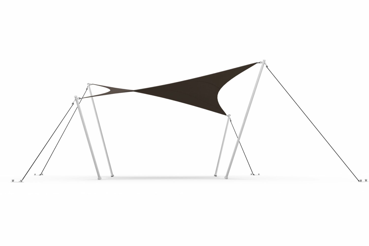 HYPAR Shadow Stretch Overkapping | 4,5 × 4,5 m
