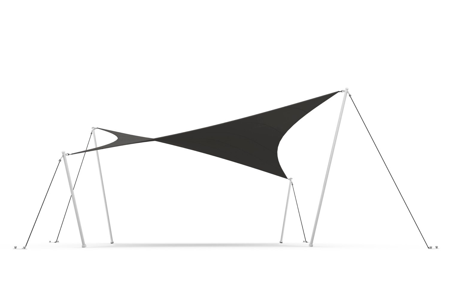 HYPAR Shadow Stretch Overkapping | 6 × 6 m